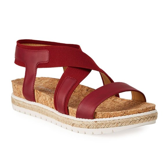 Adrienne Vittadini "Prittin" Stretch Sport Sandals - Picture 1 of 6